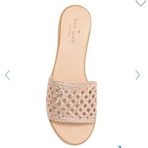 Kate Spade Rose Gold Sandal